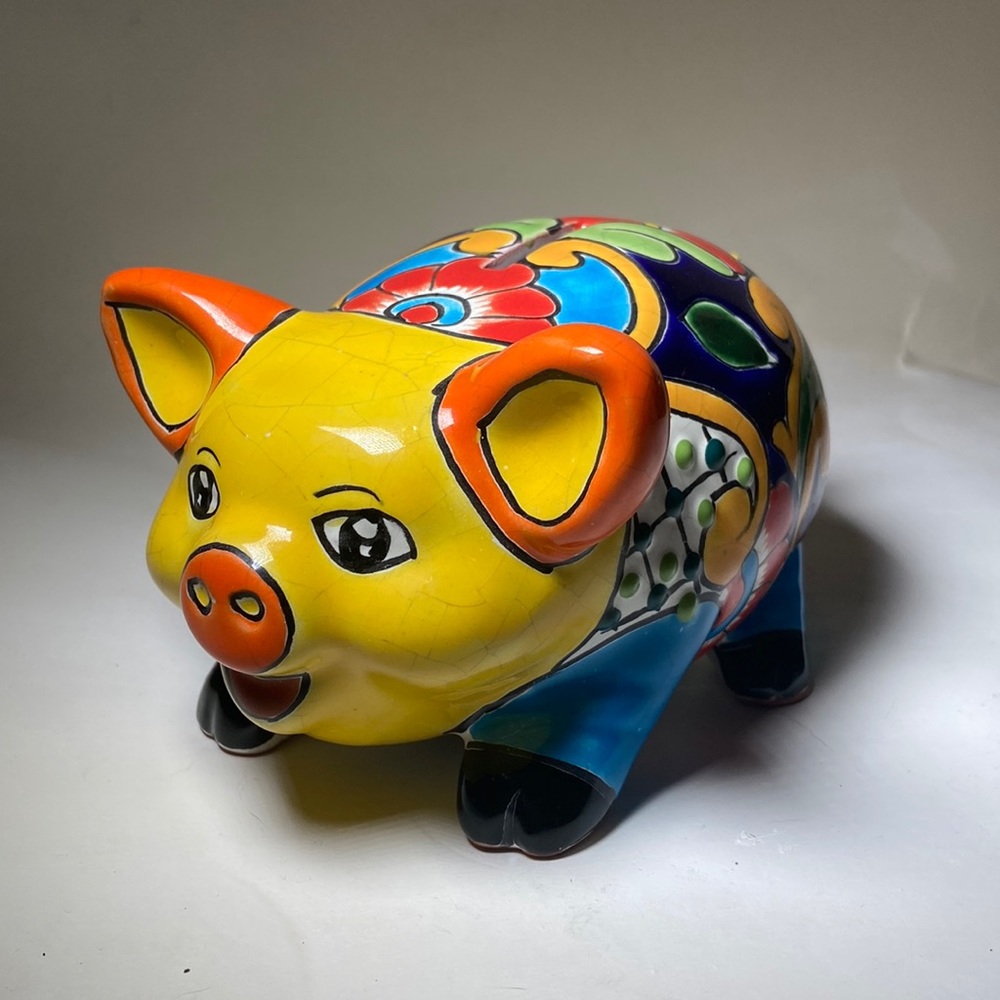 Yellow Piggy Bank